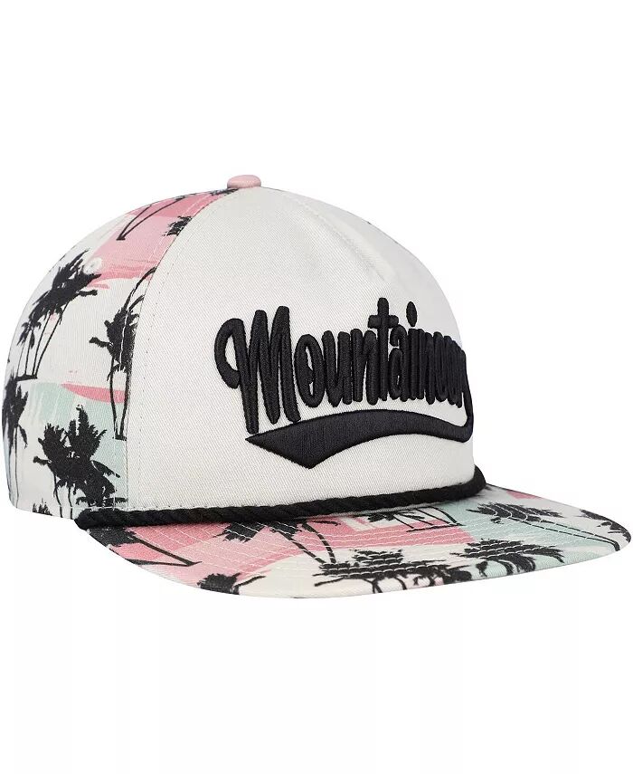 

Мужская кремовая кепка West Virginia Mountaineers High Tide Golfer Snapback New Era, слоновая кость/кремовый