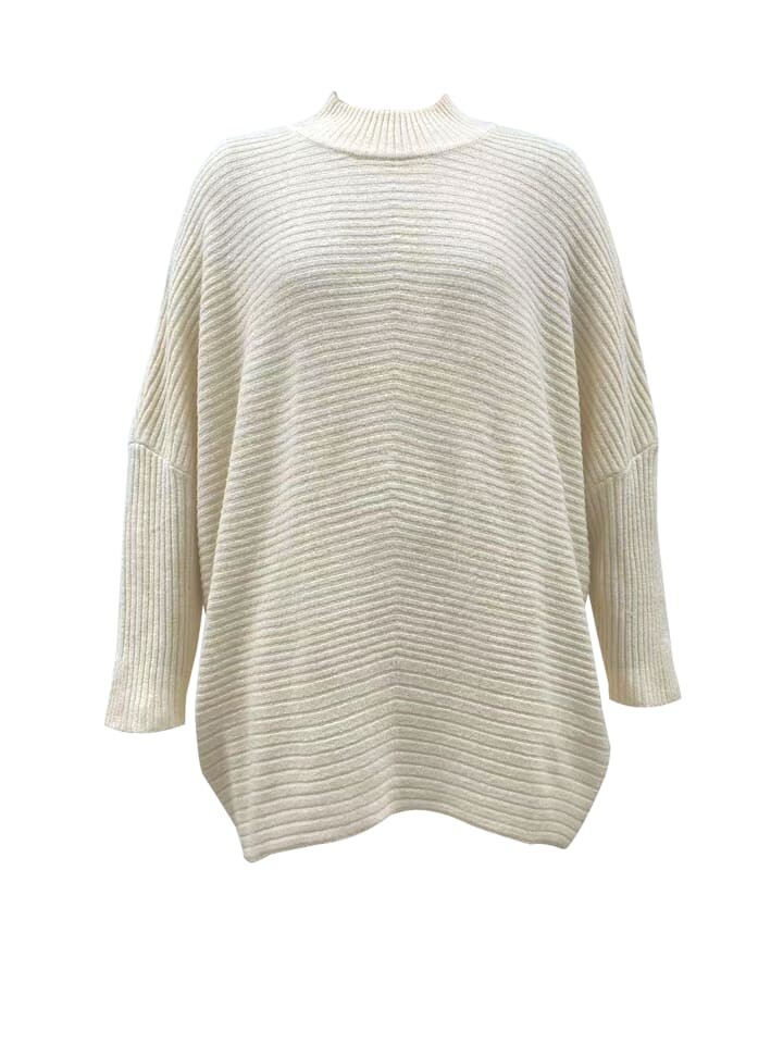 

Пуловер GINI LONDON Stricktop Gini Chunky, цвет off-white