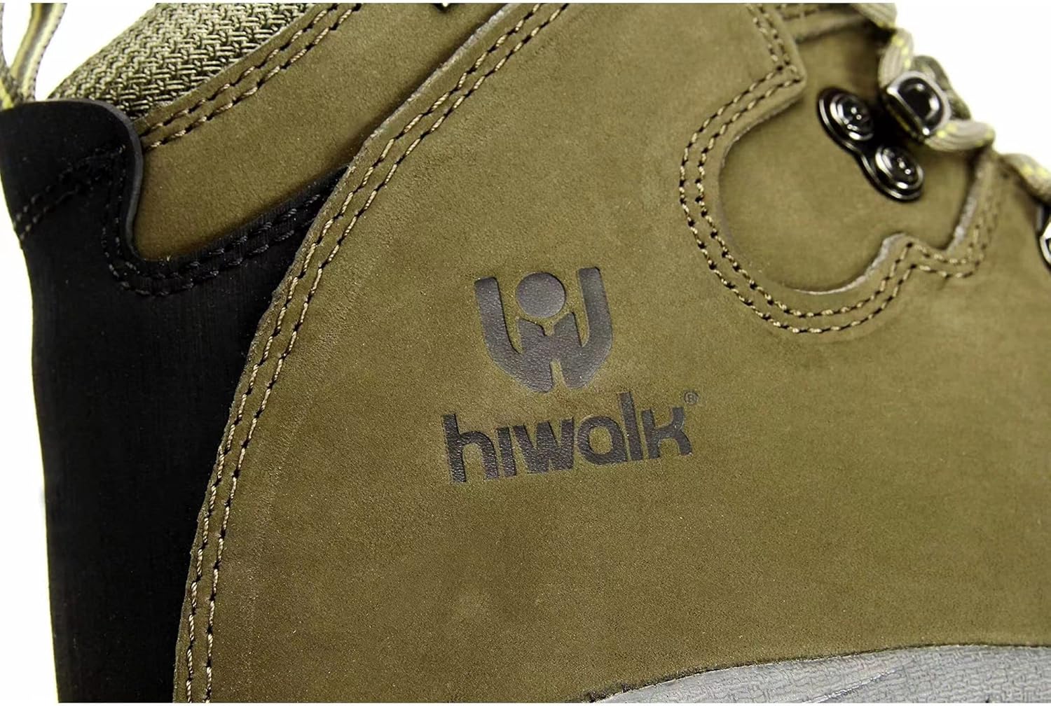 Мужские водонепроницаемые походные ботинки hiwalk, дышащие, для всех типов местности, легкие, ботинки на щиколотку, для трекинга, работы и альпинизма Lumparland, Tan — фото 4