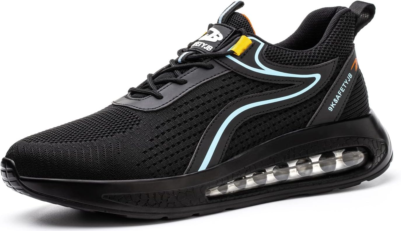 

Ботинки U-lite с металлическим носком, противоскользящие, проколоустойчивые, для мужчин и женщин, неразрушимые, дышащие, легкие и удобные, строительные мужские ботинки, кроссовки для строительства, черный