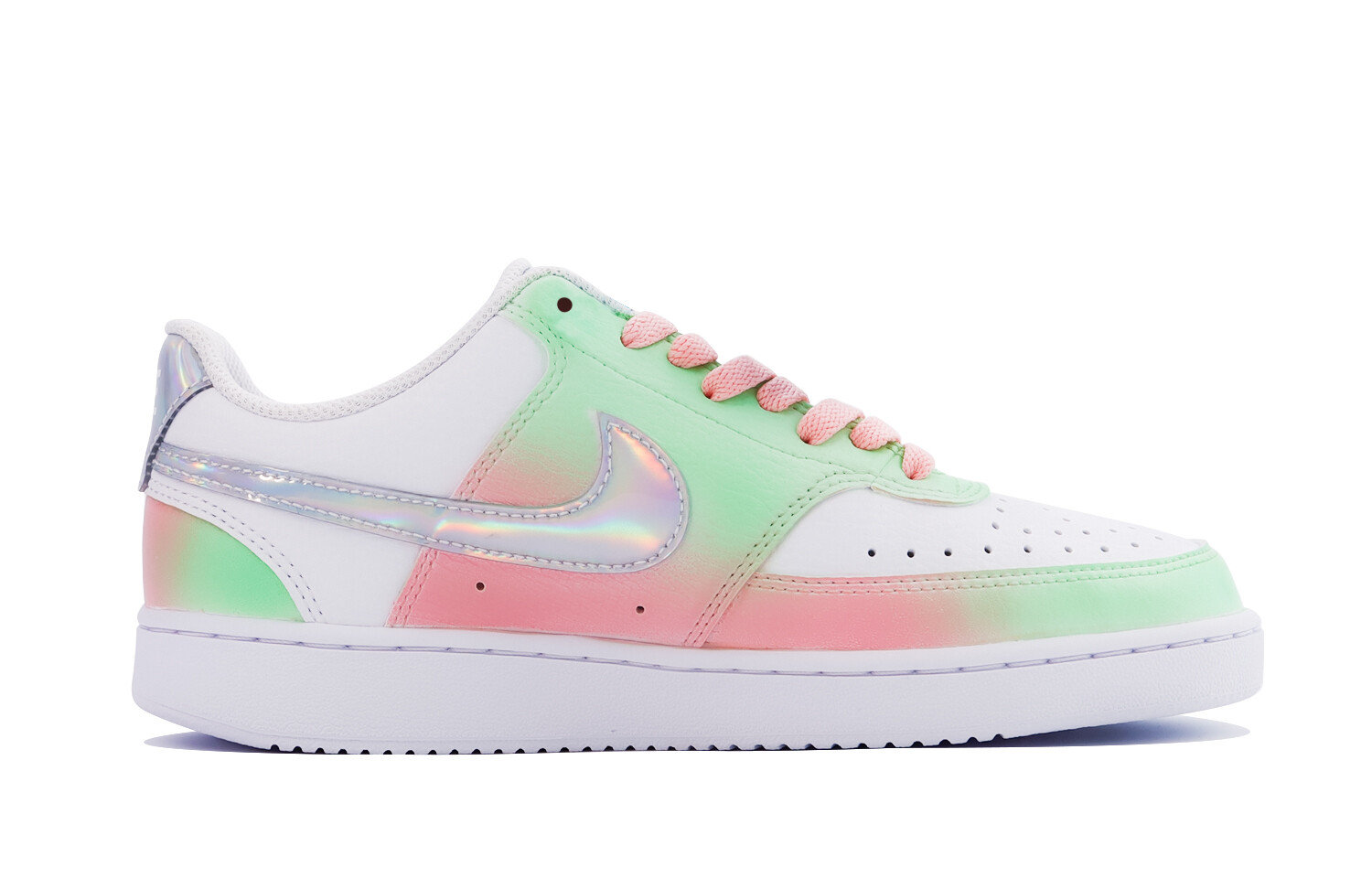 

Женские кроссовки для скейтбординга Nike Court Vision 1, Pink Moon/Nori/Magnet