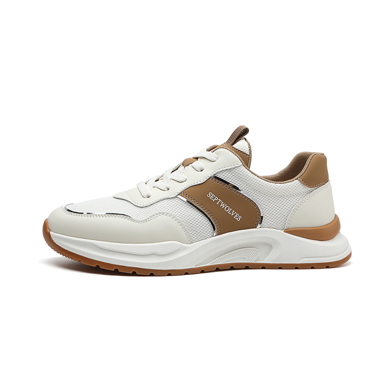 

SEPTWOLVES Низкие повседневные кроссовки мужские HD - белый/земляной желтый, цвет White/Earth Yellow