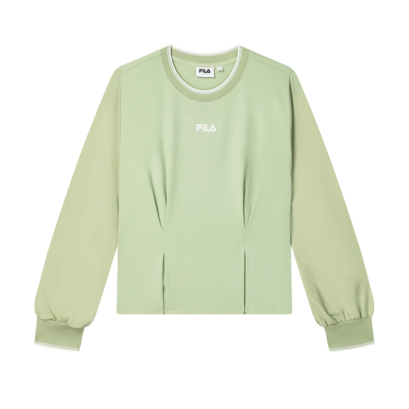 

FILA Женская толстовка цвета «голубой-зеленый»