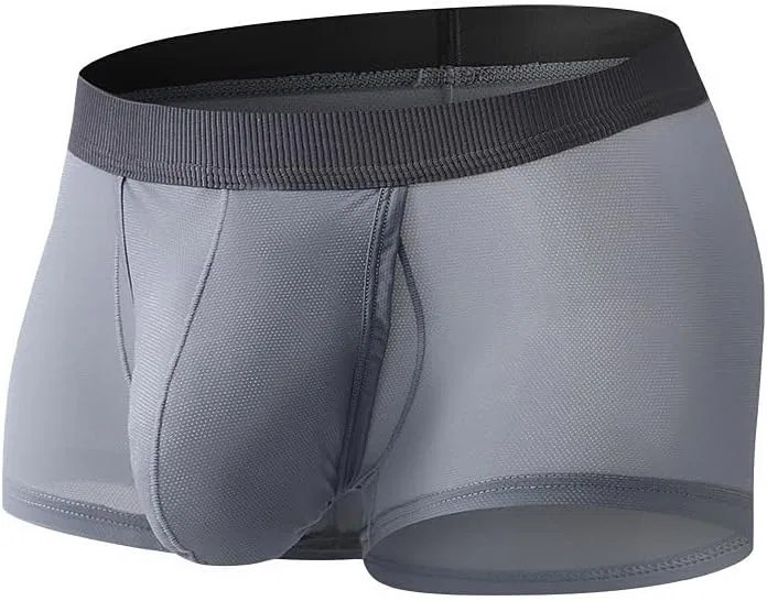 Боксеры дышащие, Athletic Comfort, серый