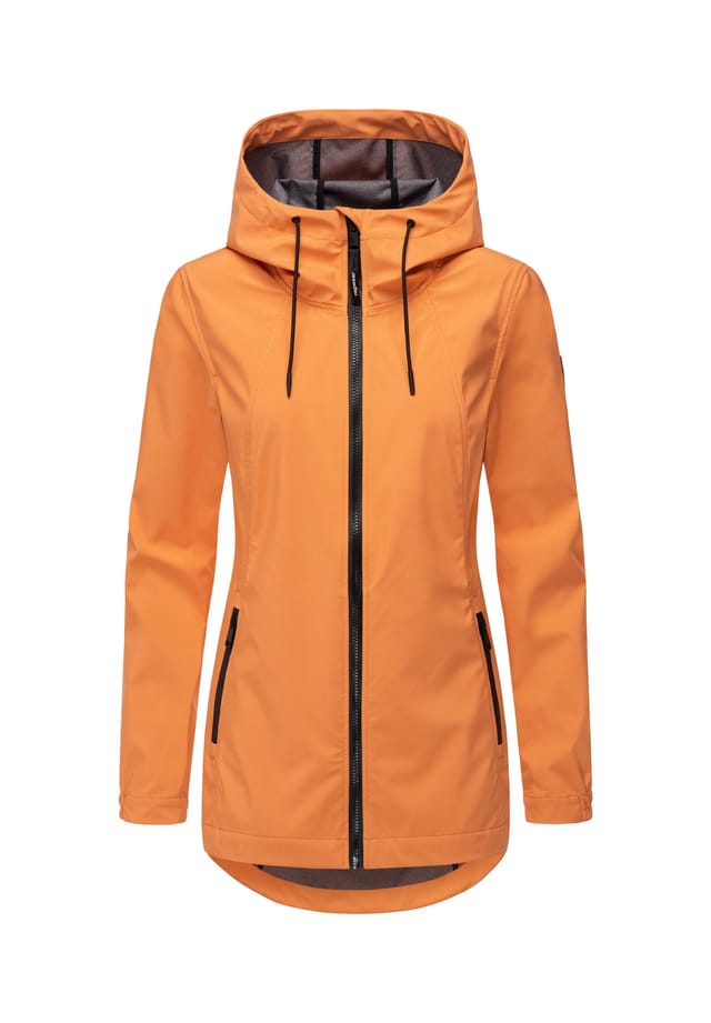 

Короткое пальто Zuzka Sport Ragwear, оранжевый