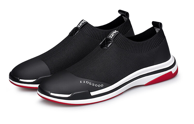 Кроссовки мужские Lifestyle Shoes Men Low-Top Black Zro — фото 2
