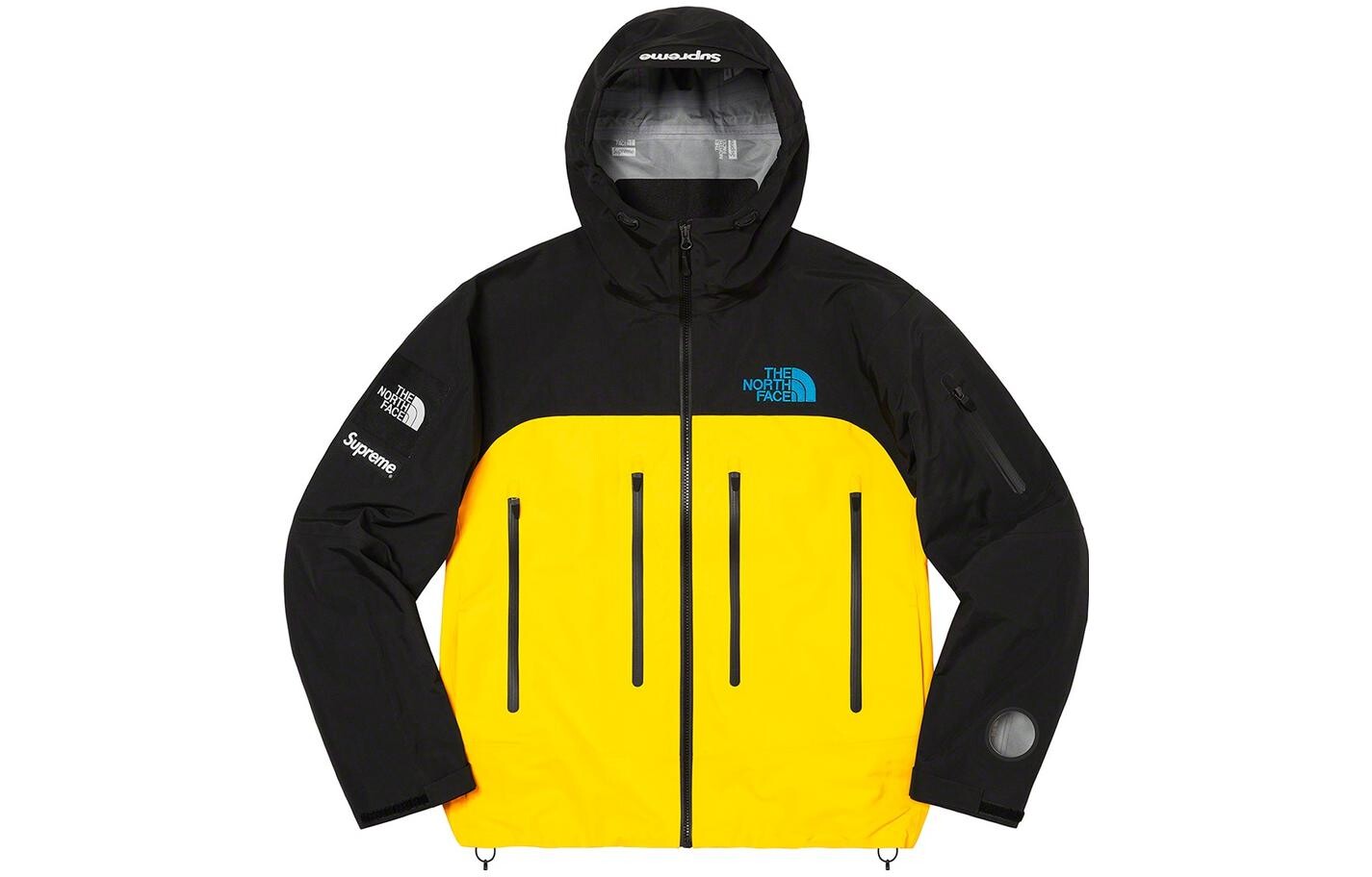 

Куртка North Face с проклеенными швами, желтая Supreme, желтый