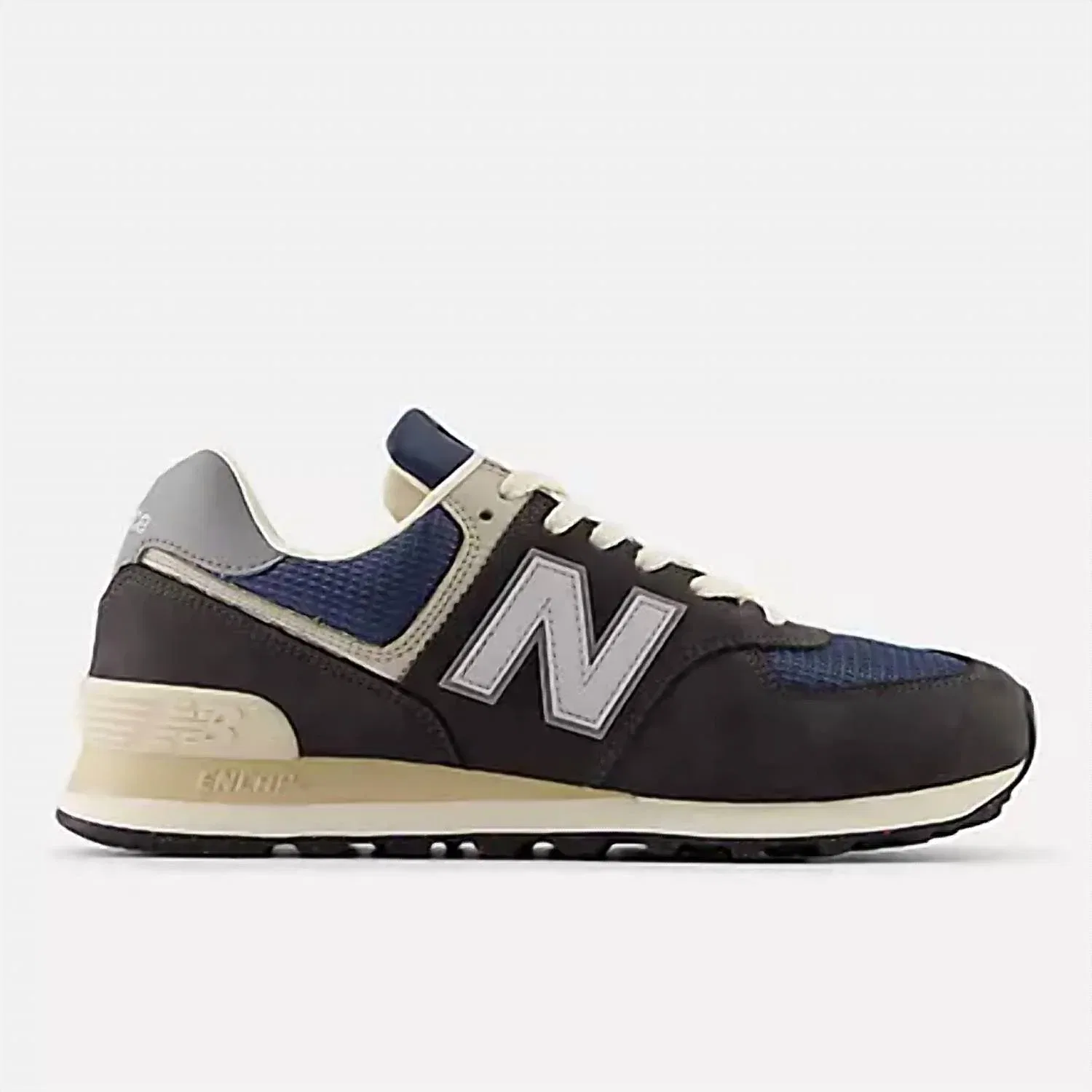 New Balance Мужские кроссовки 574 в цвете Black Cement Slate Grey