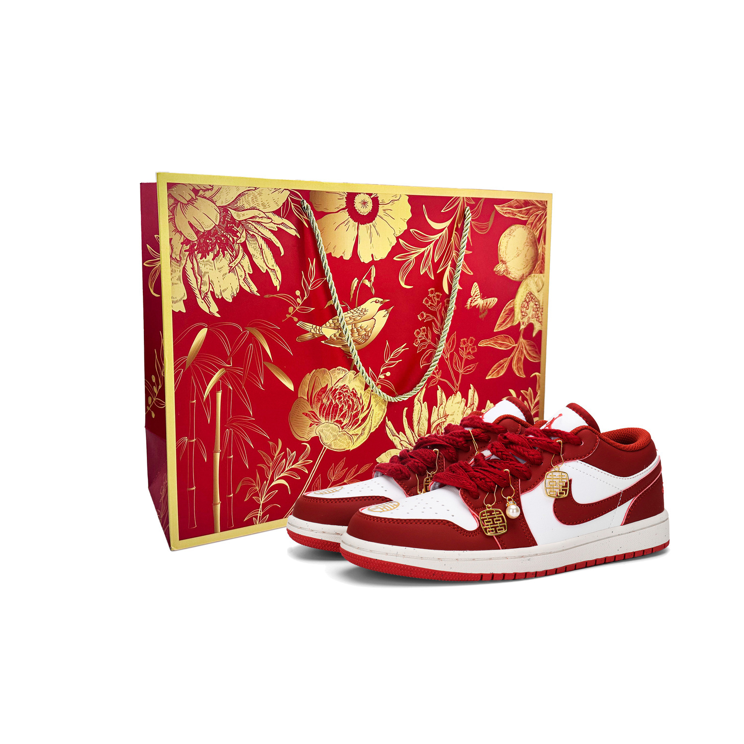 

Jordan Кроссовки баскетбольные low top unisex red с амортизацией