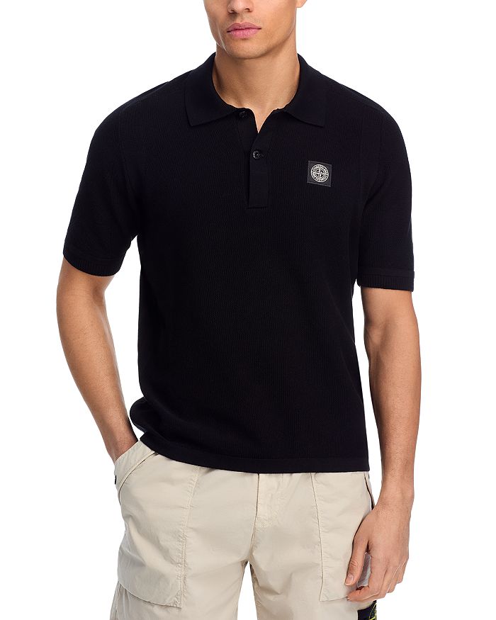 

Поло свитер Stone Island, синий