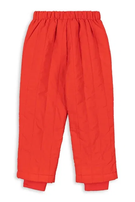Штаны детские водонепроницаемые Juno Pants Konges Sløjd, красный — фото 2