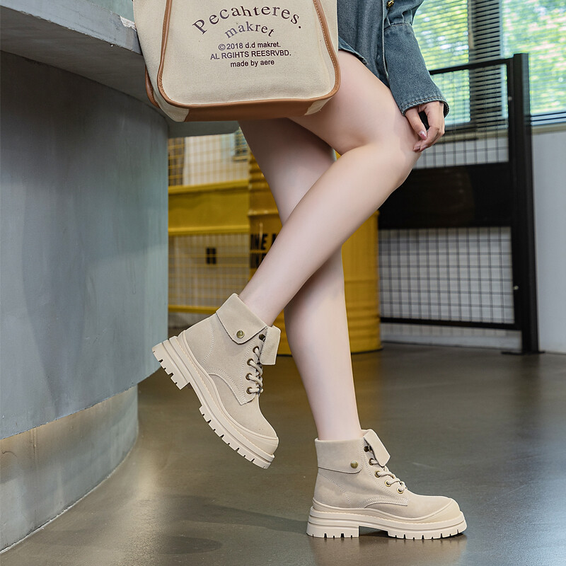 

Ботинки Martin Boot женские Easttata Et, бежевый