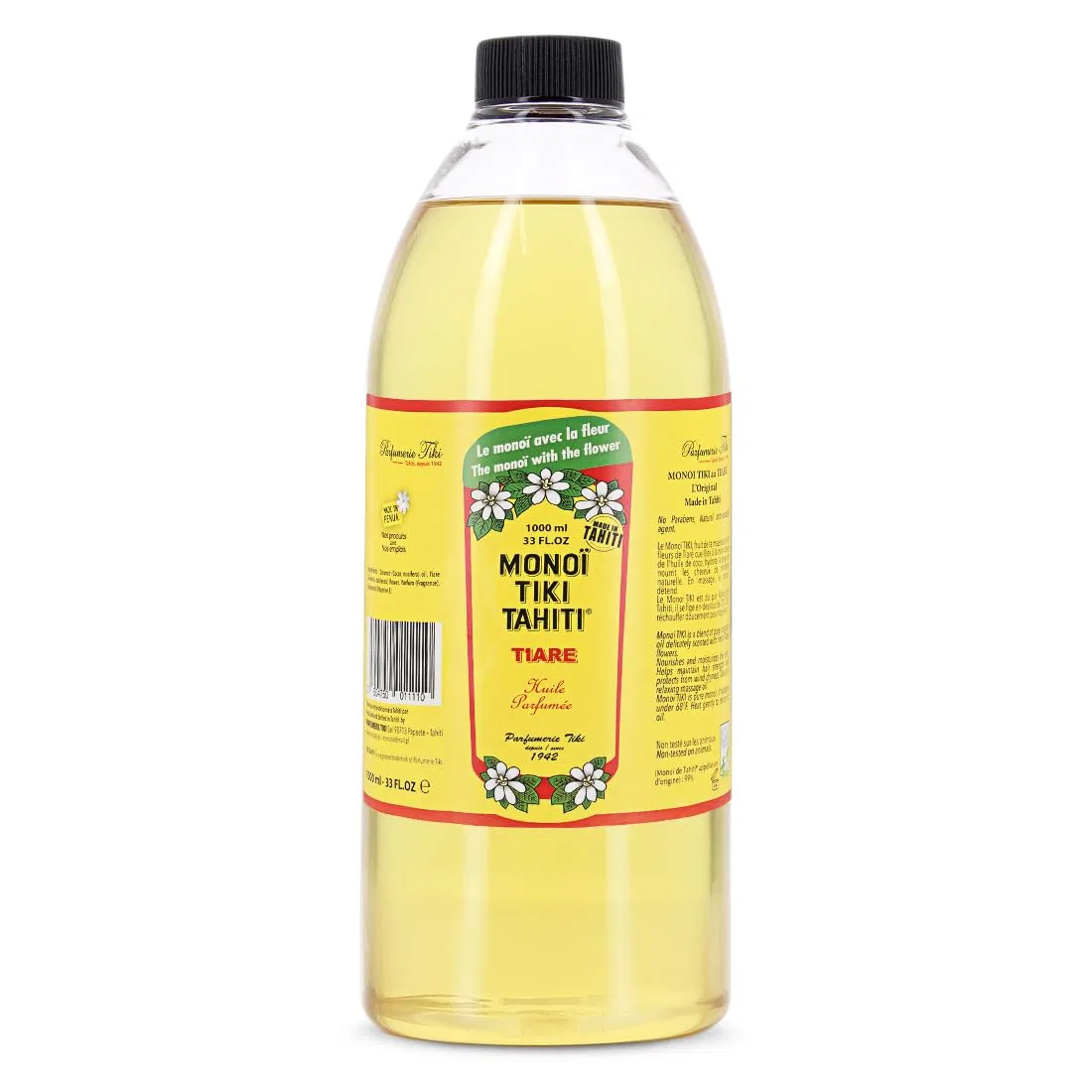 Масло Monoï Tiki Tahiti Tiaré, 1 л Monoi Tamanu