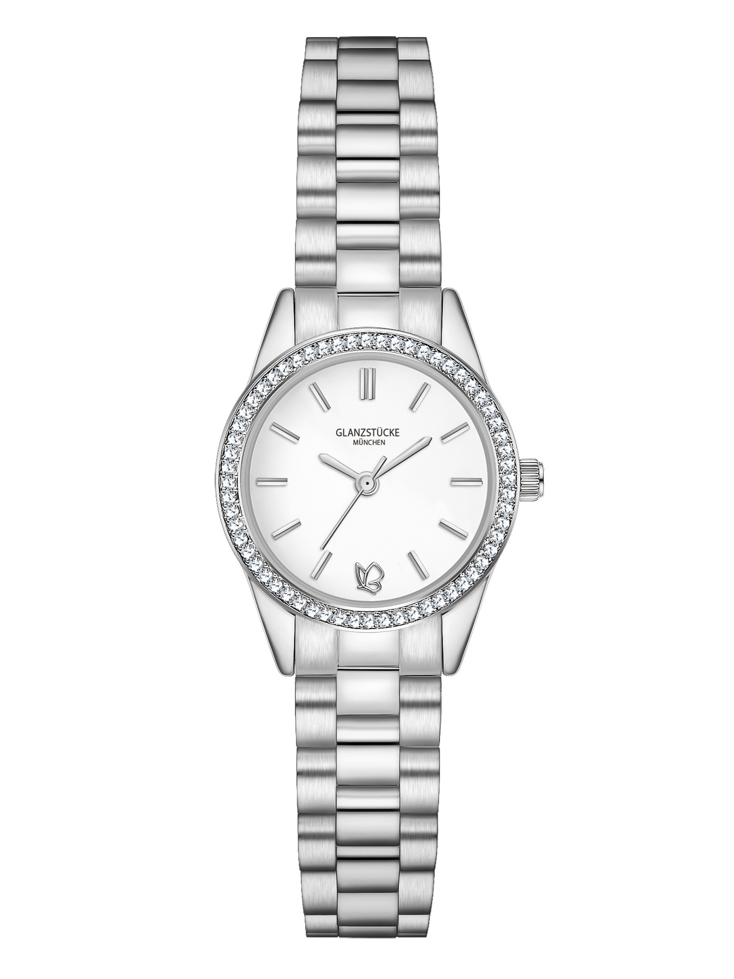 

Glanzstücke München Серебряные аналоговые часы