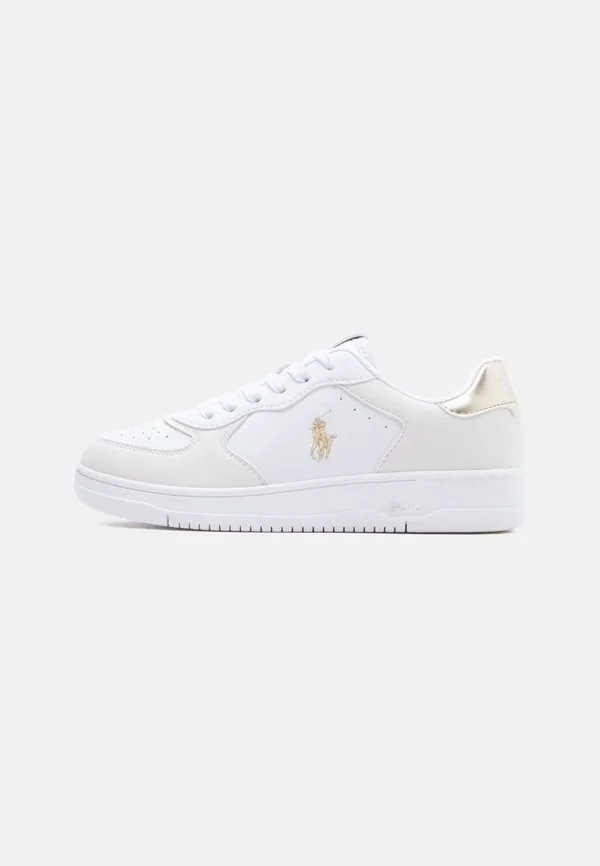 Кроссовки masters court унисекс Polo Ralph Lauren, White/Gold-Coloured Metallic/Gold-Coloured