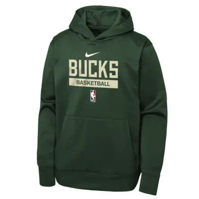 

Худи Nike Milwaukee Bucks Spotlight, цвет Fir