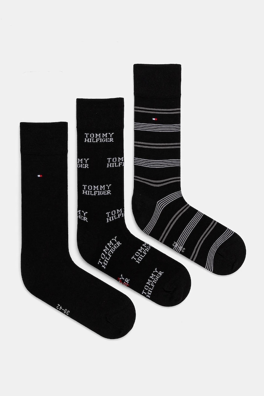 

Носки 3 пары Tommy Hilfiger, черный