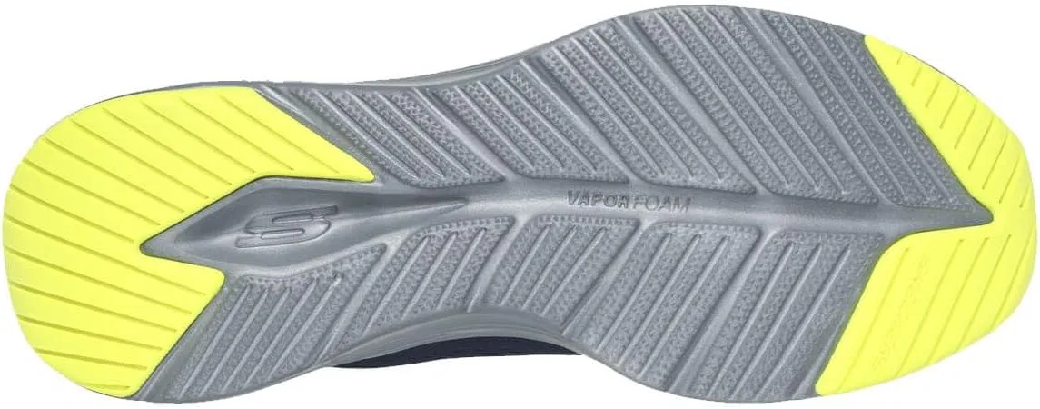 Мужские кроссовки Skechers Vapor Foam, Navy Mesh Synthetic Lime Trim — фото 2