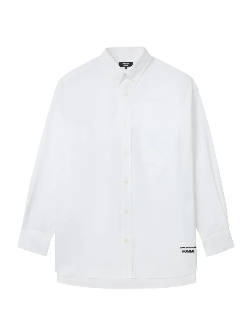 

Рубашка с длинными рукавами Comme des Garçons Homme, белый