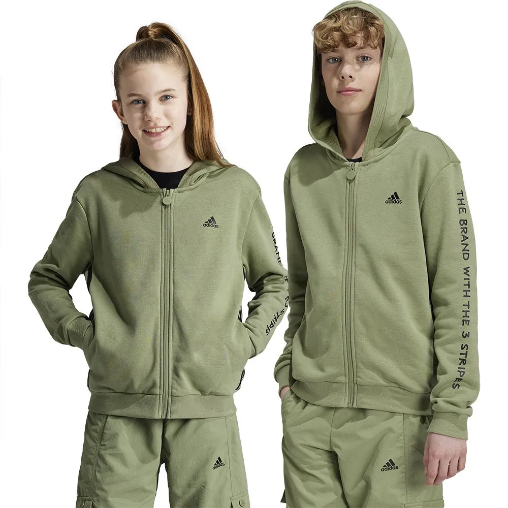 

Толстовка adidas Street Jam full zip, зеленый