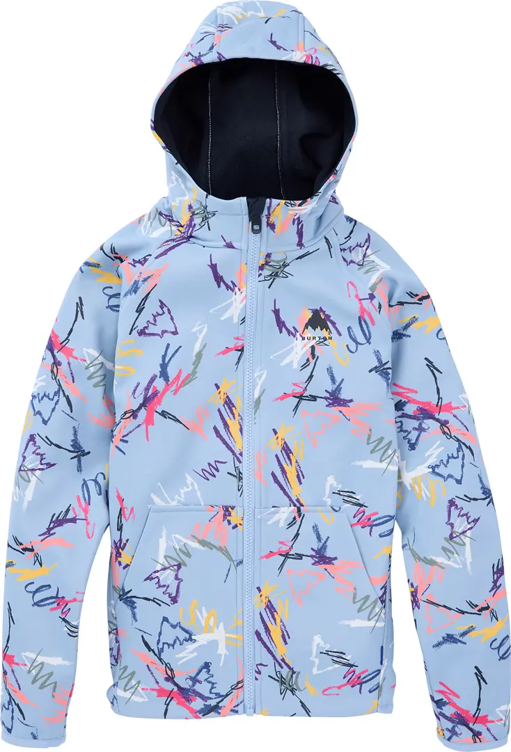 

Burton Детская куртка crown waterproof zip hoodie scribble L