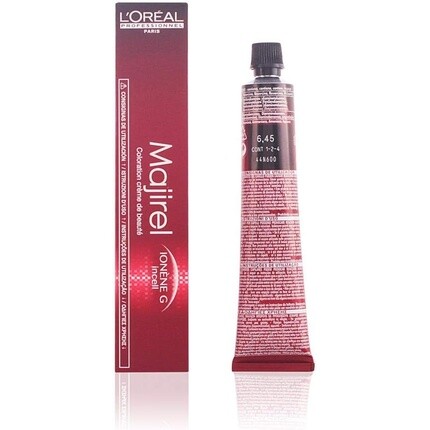 

Loreal Majirel 6.45 Темно-русый медный крем-краска для волос цвета красного дерева 50 мл, L'Oreal