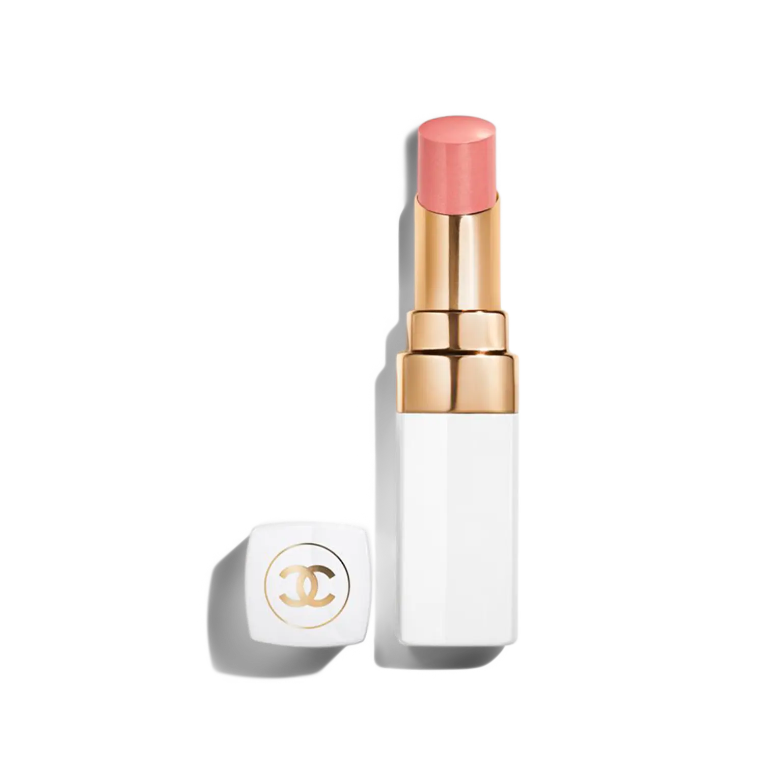 

Увлажняющий тонирующий бальзам для губ ROUGE COCO BAUME SATIN - возможность наслаивания цвета. CHANEL, 928 PINK DELIGHT (soft pink)