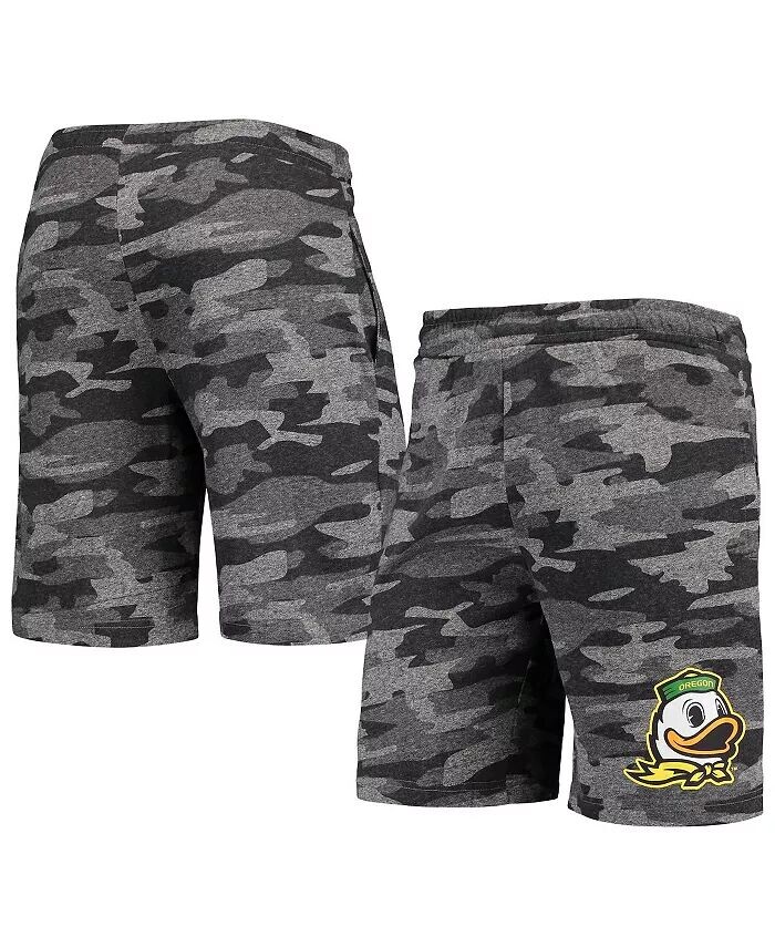 

Мужские шорты Oregon Ducks Camo Backup Terry Jam Lounge цвета уголь и серого цвета Concepts Sport