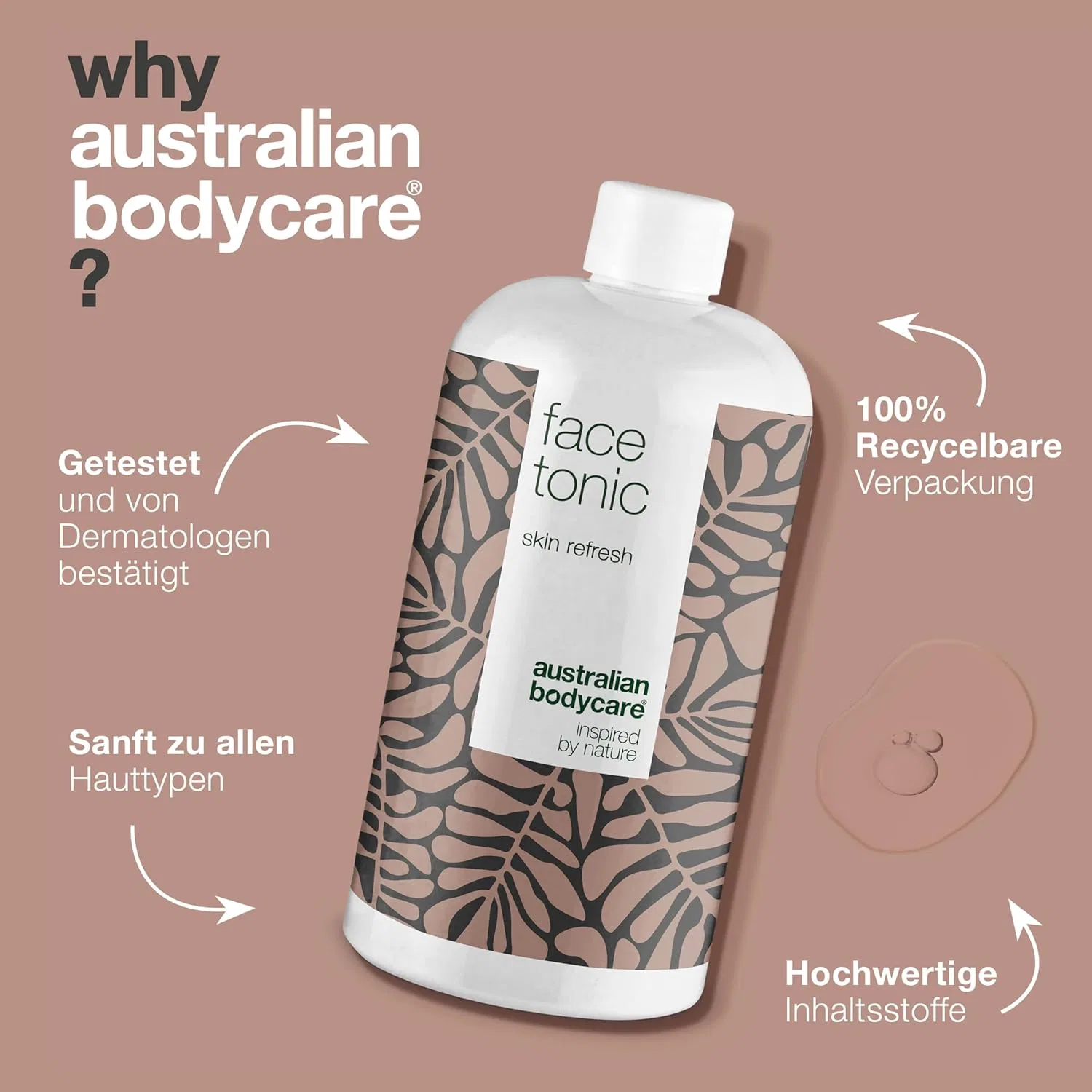 Тоник Australian Bodycare — С маслом чайного дерева против прыщей, 500 мл — фото 4