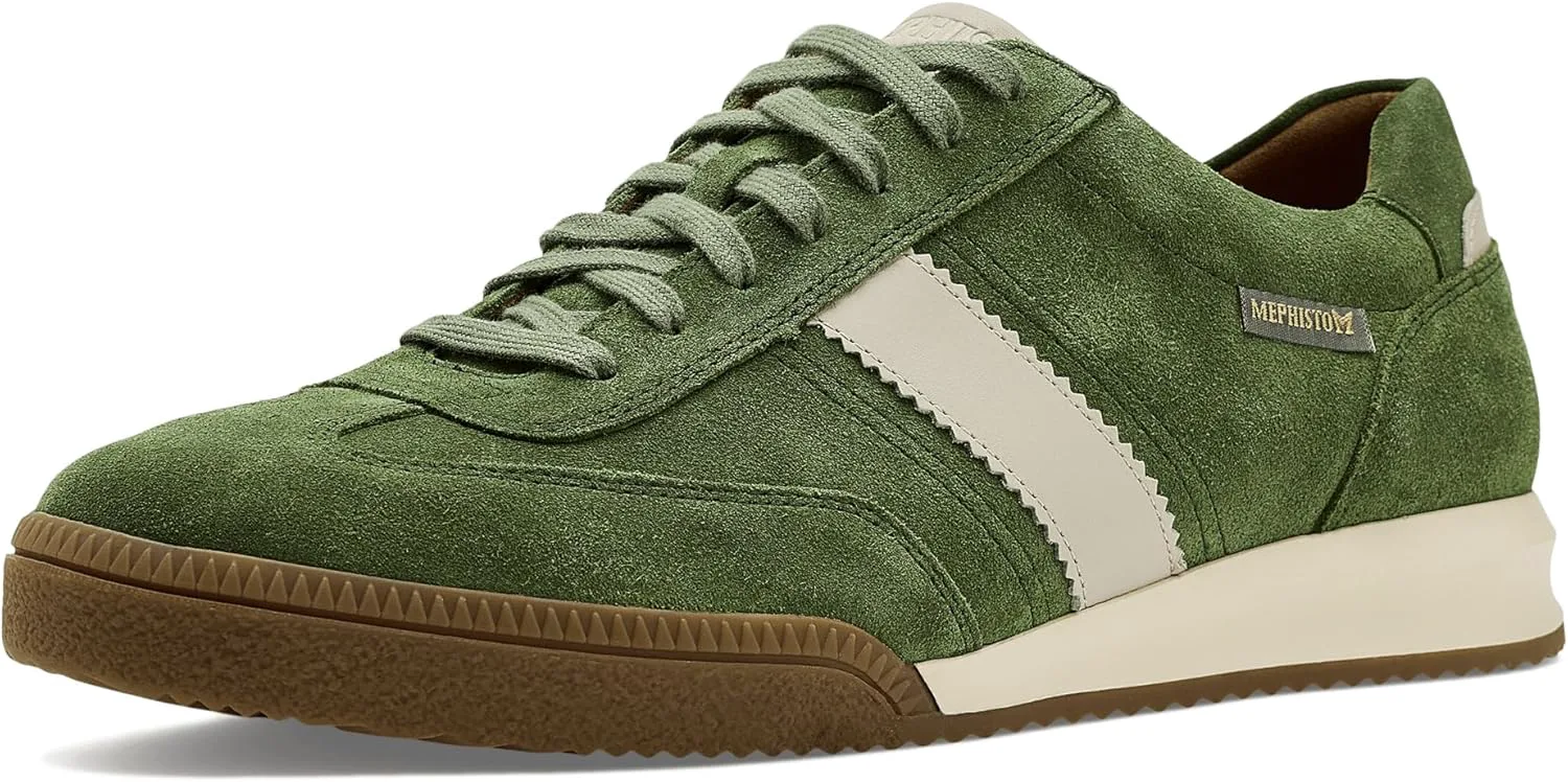 Кроссовки Mephisto Mens Elyo, оливковый