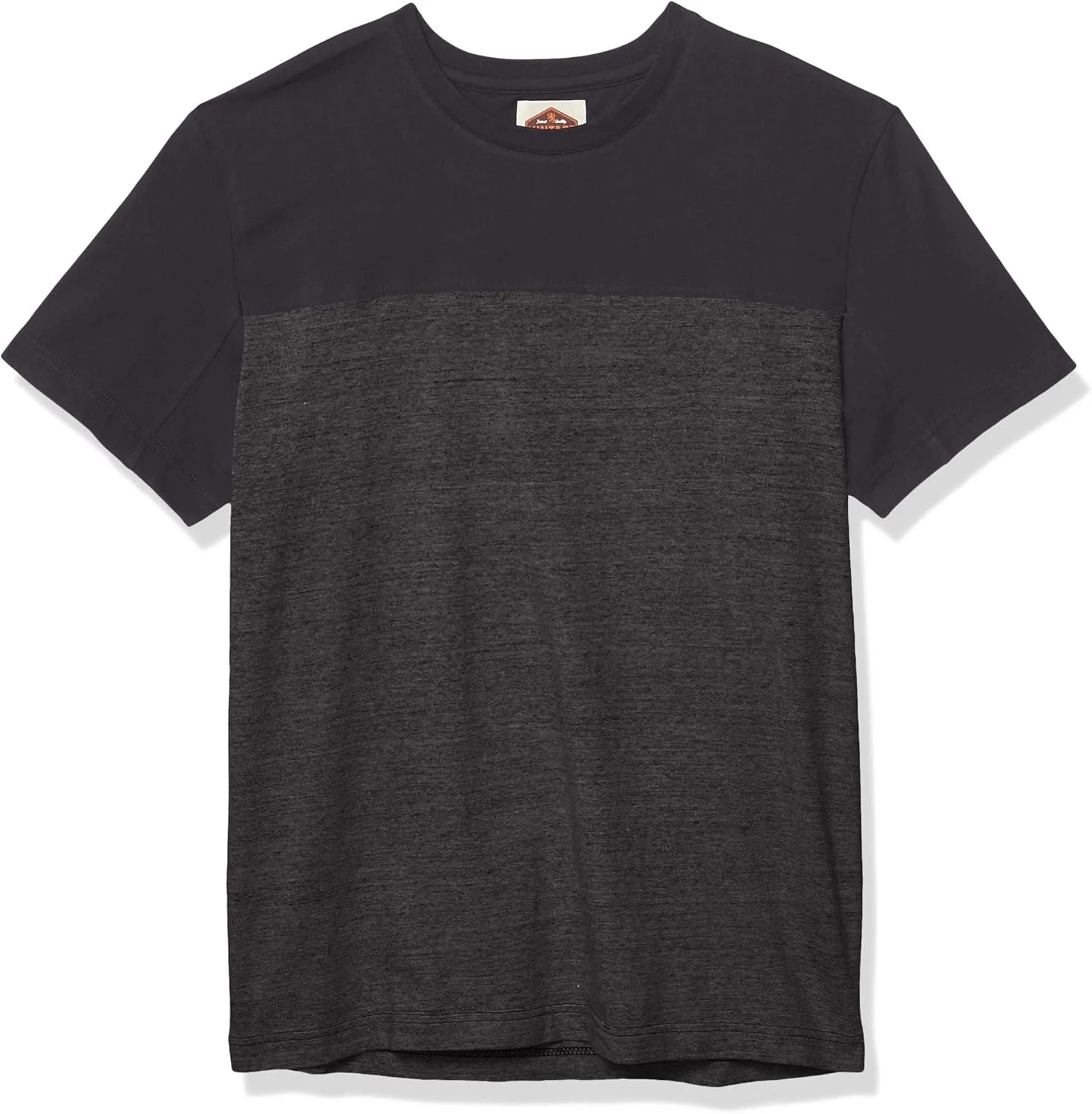 

Мужская футболка Static Knit с коротким рукавом и круглым вырезом Vintage by Majestic International