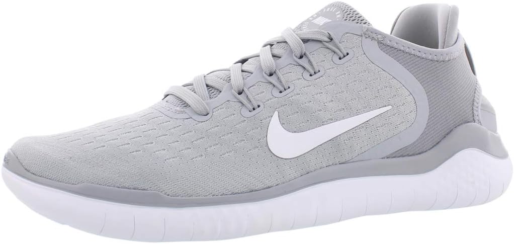 

Кроссовки для бега Nike Free Run для женщин 2018 года, Grey Wolf Grey White White Volt 003