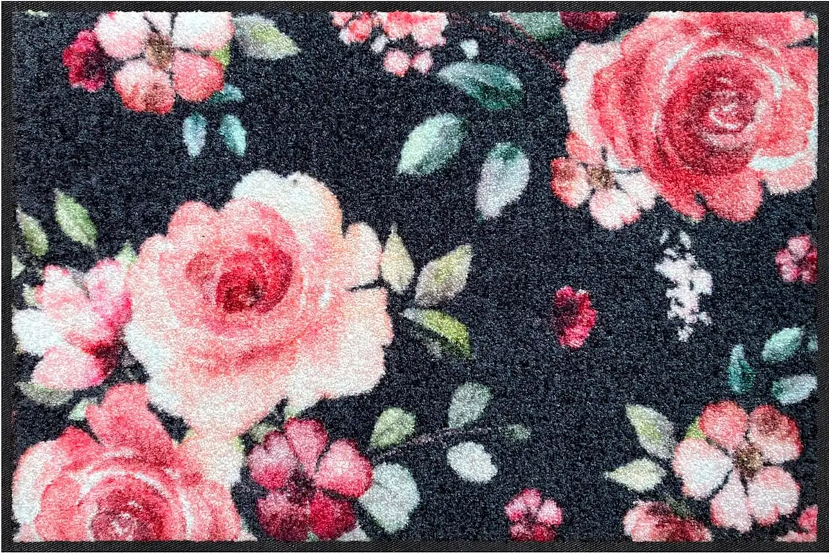

Коврик Salonloewe, прямоугольный 75х120 см, цвет anthrazit-rosé
