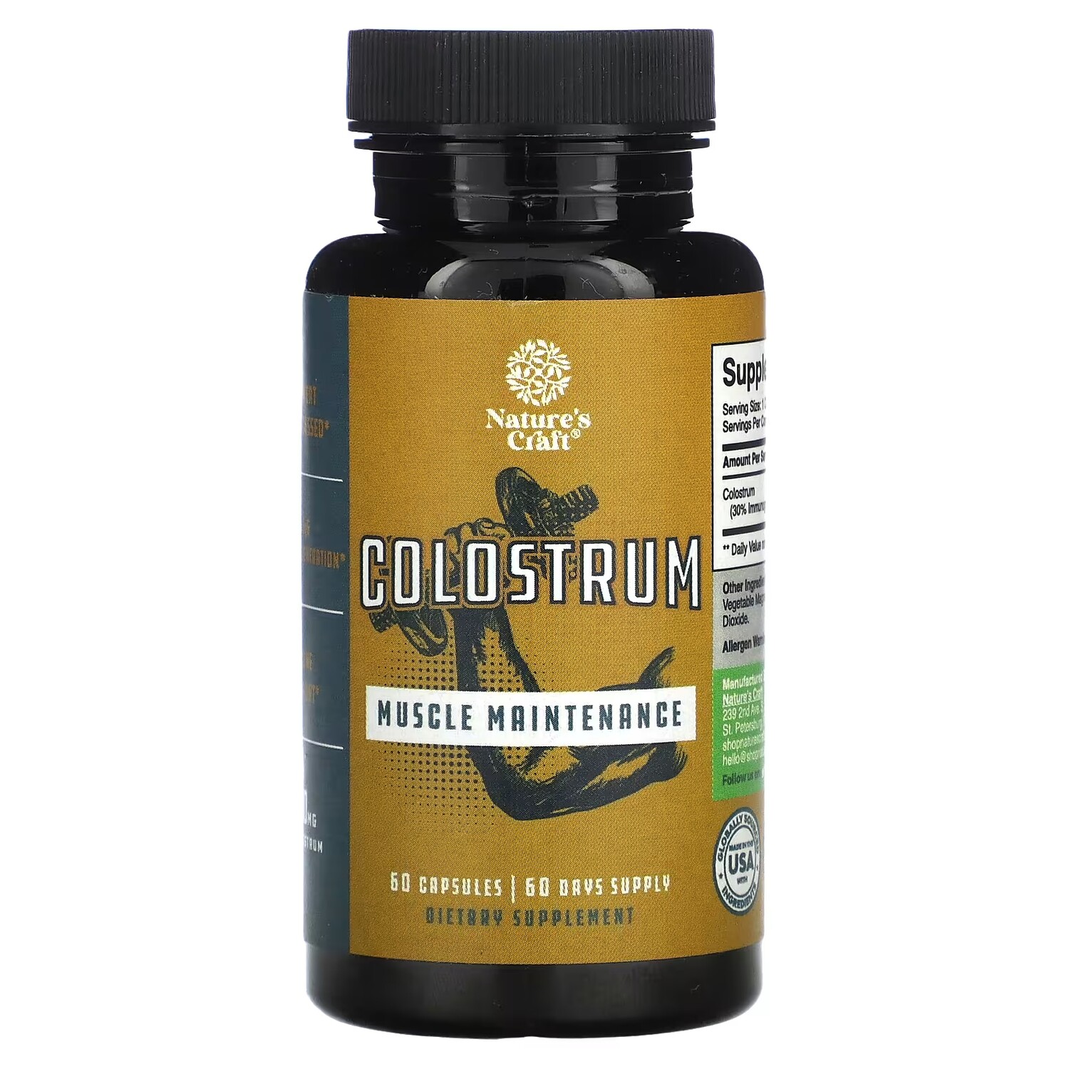 

Молозиво Nature's Craft, 60 капсул