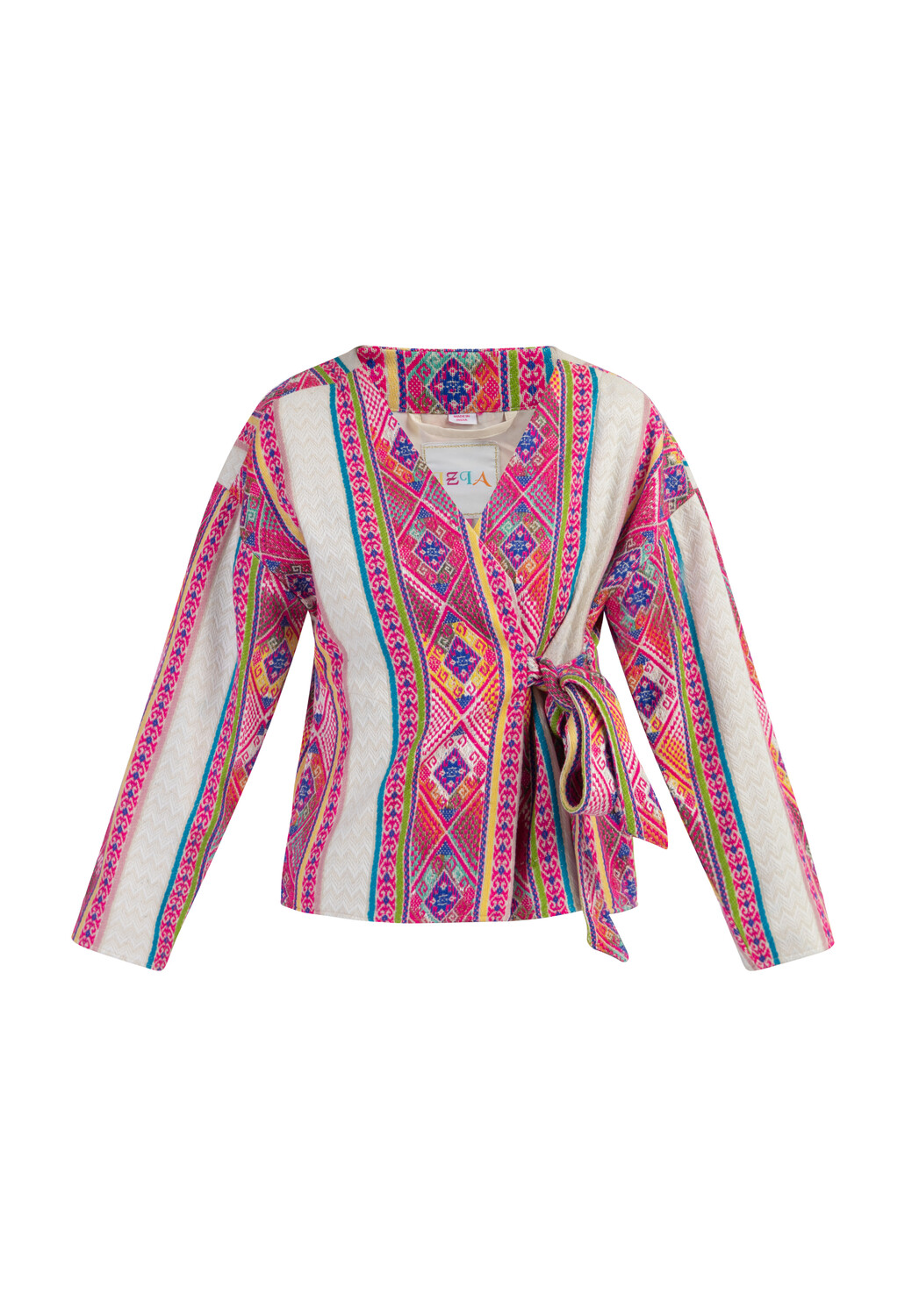 

Толстовка IZIA Wickeljacke, цвет Mehrfarbiges Pinkes Ethnomuster
