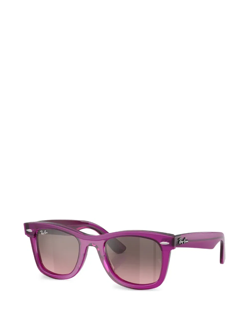 Мини-очки Street Neat квадратной формы Ray-Ban Junior, фиолетовый — фото 2
