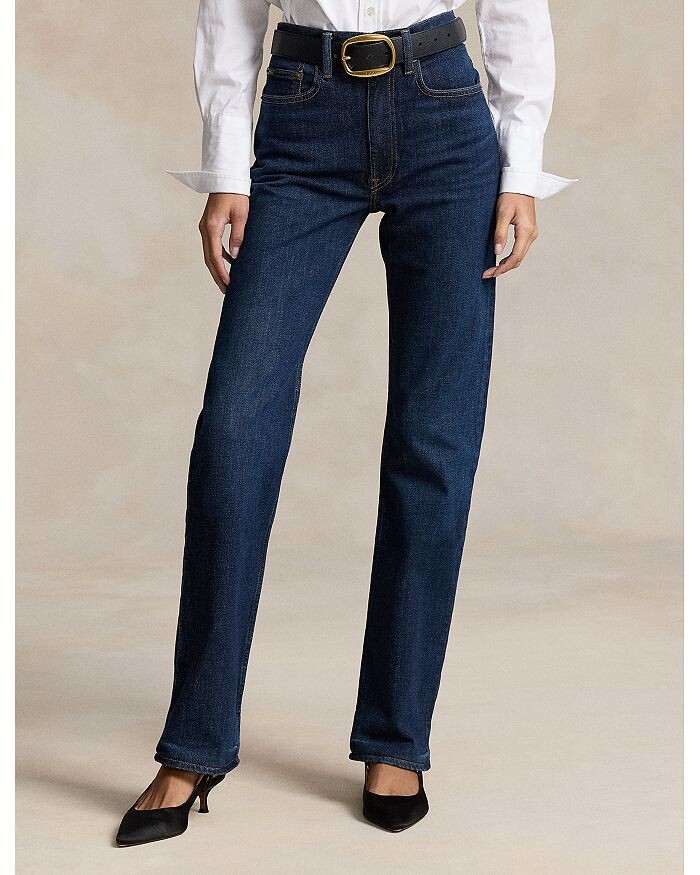 

Джинсы прямого кроя Ralph Lauren (Синие), синий