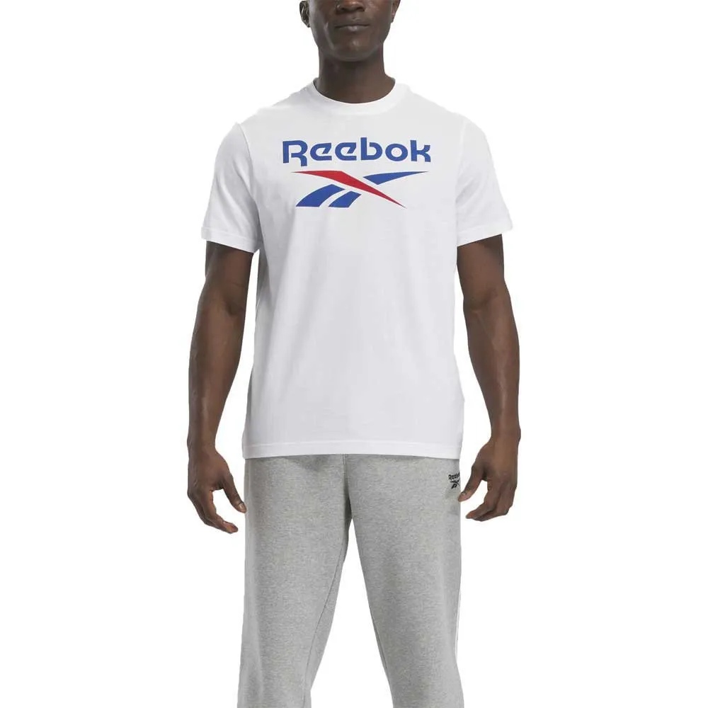 

Футболка с коротким рукавом Reebok Identity Big Logo, белый