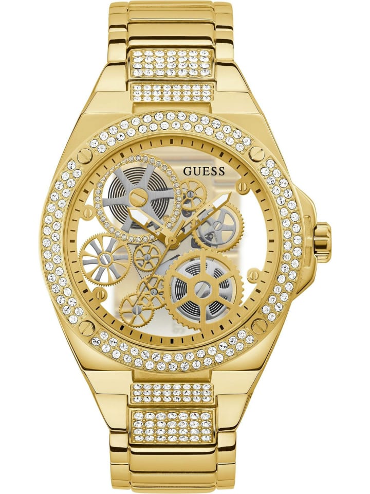 

Guess Мужские аналоговые часы в золотом исполнении