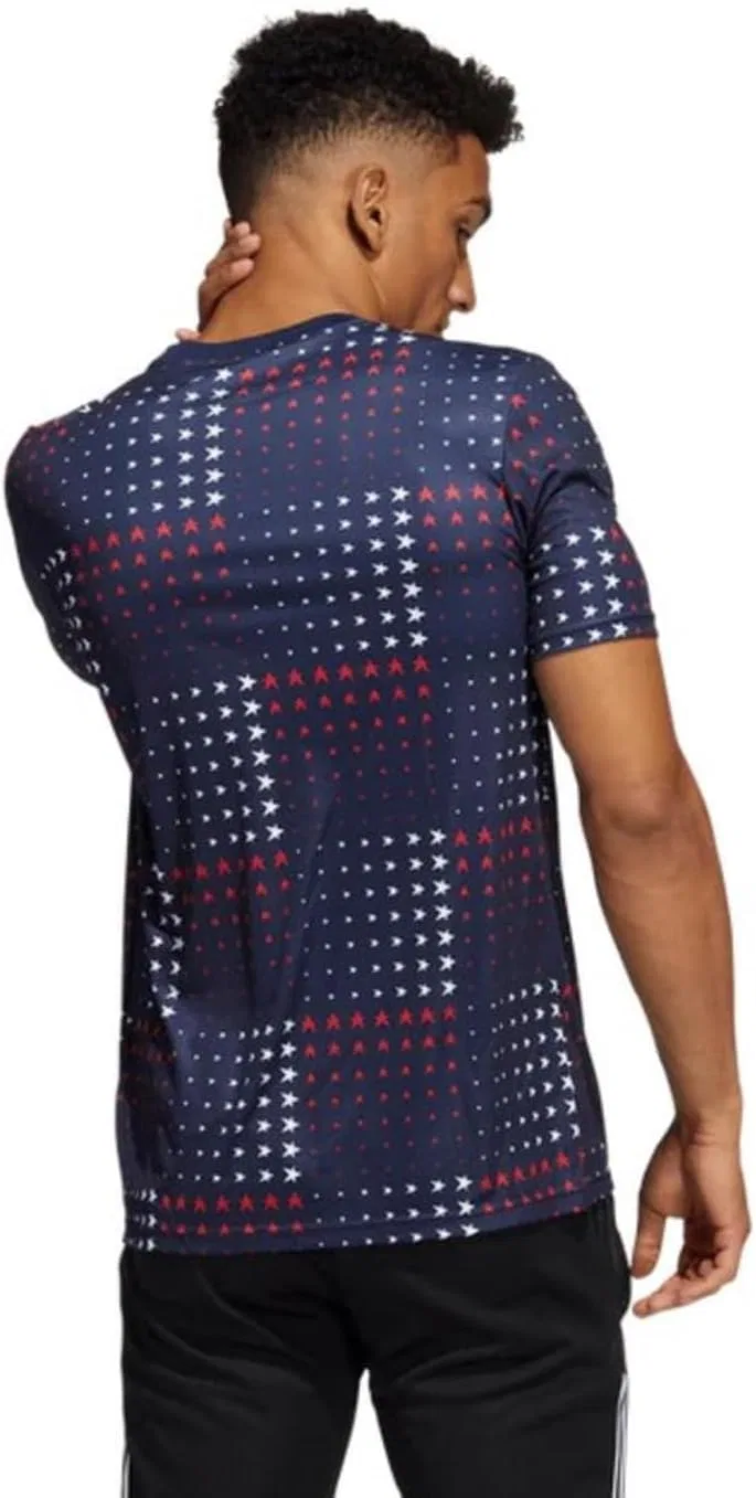 Футболка Adidas Men's MLS PRESHI US с коротким рукавом, Multi-Color — фото 2