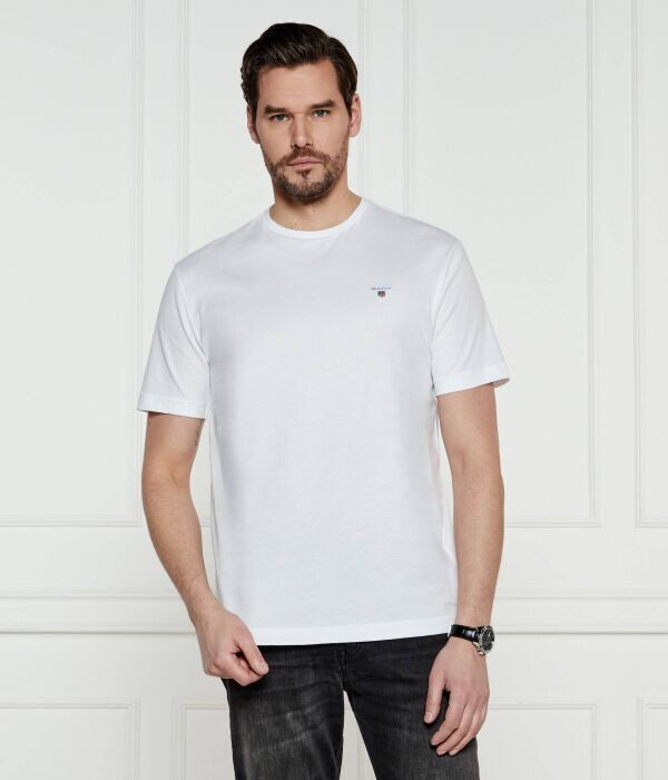 

Футболка мужская Gant с логотипом, белый