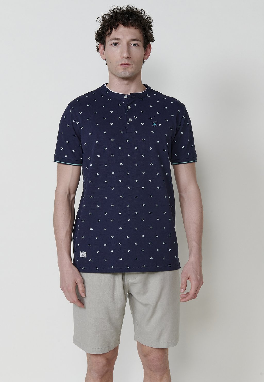 

Футболка с принтом SHORT-SLEEVED Koroshi, темно-синий