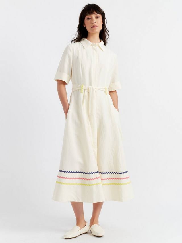 

Платье -рубашка la mer Chinti & Parker, кремовый