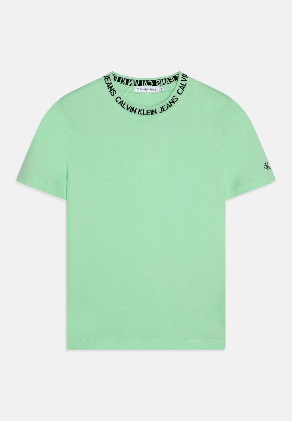 

Футболка с принтом Exclusive Intarsia Logo Unisex Calvin Klein Jeans, цвет green ash