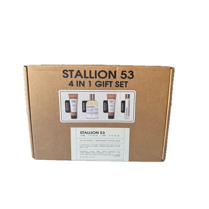 Подарочный набор Stallion 53 - гель для душа 100 мл и очищающее средство для лица 100 мл Emper