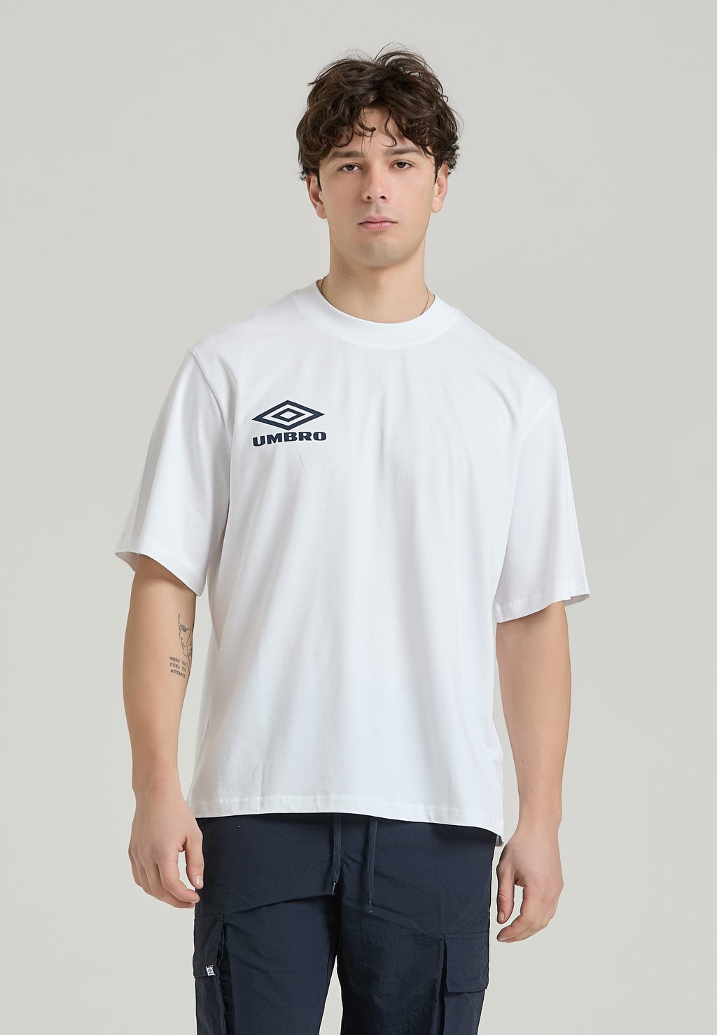 

Футболка с принтом Umbro, белый