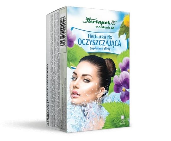 

Очищающий чай, фикс, БАД, 20 пакетиков. Herbapol