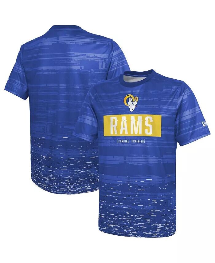 

Мужская футболка Royal Los Angeles Rams Joint Authentic Sweep New Era
