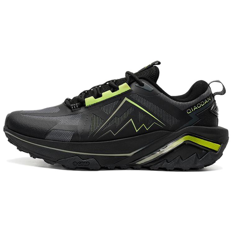 

QIAODAN Дышащие кроссовки Balance Low Top для повседневного бега, мужские, черные