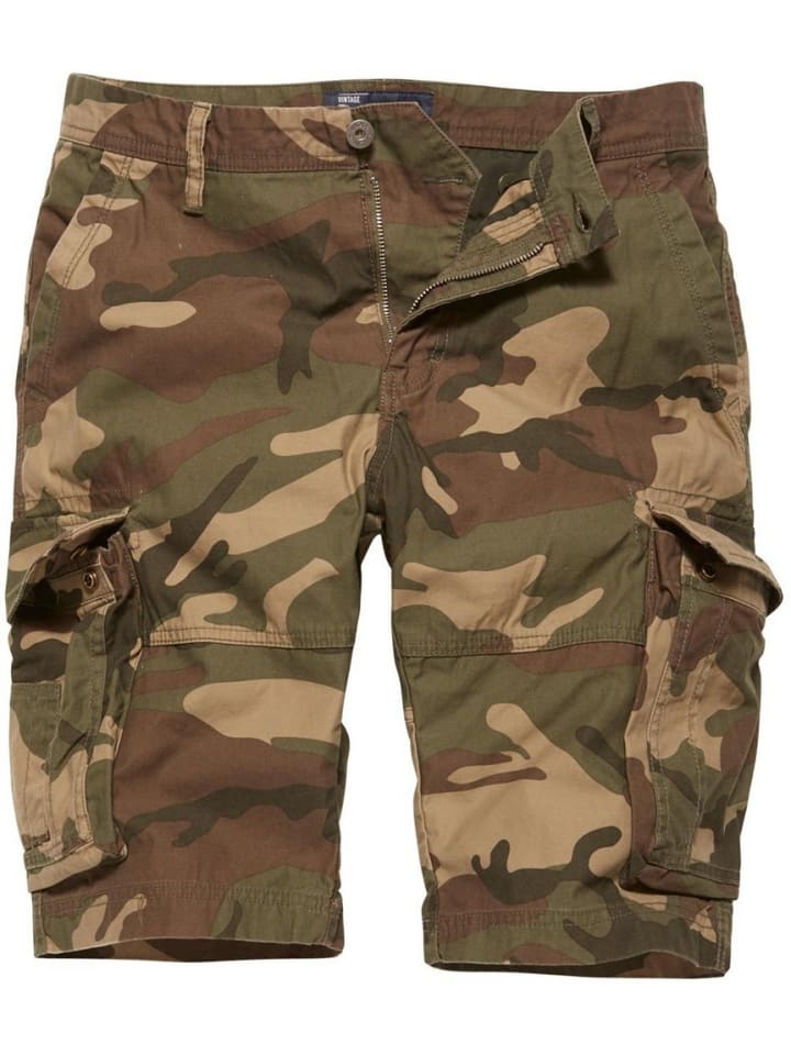 

Тканевые шорты Vintage Industries, цвет camouflage